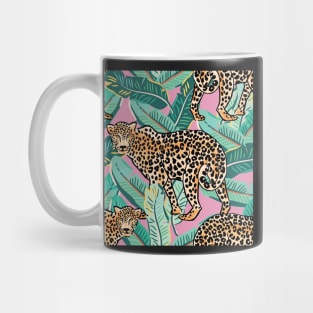 Cheetah Tropical Print Mug